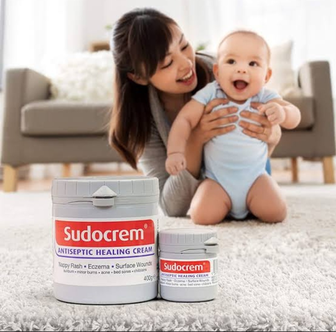 Sudocrem Antiseptic Healing Cream 125g, 60g – Baby Diaper Rash Relief & Skin Protection